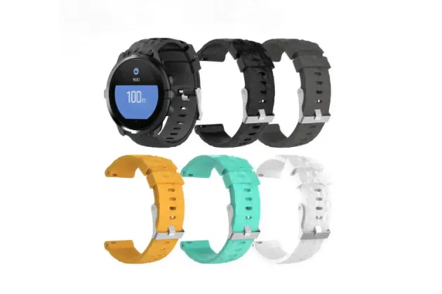 Фирменный сменный силиконовый ремешок для смарт-часов Suunto Core-0