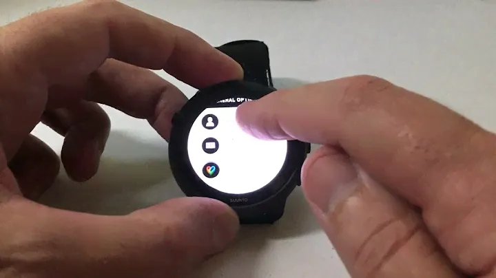 Adjust Units - Suunto 7 Smart Watch (Google Wear OS)