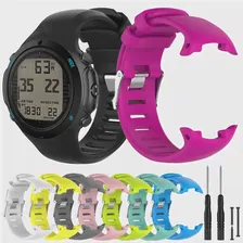 Силиконовый Спортивный Ремешок для Смарт-часов SUUNTO D4 D4i, Сменный Браслет Для Дайв-часов SUUNTO Novo, Браслет Correa