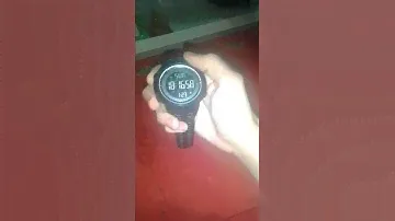 Прикупил часы для бега я им занимаюсь 3года ну я уже разказывал ето в ранних видео