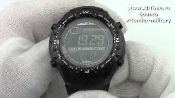 Обзор. Мужские наручные часы Suunto x-lander-military