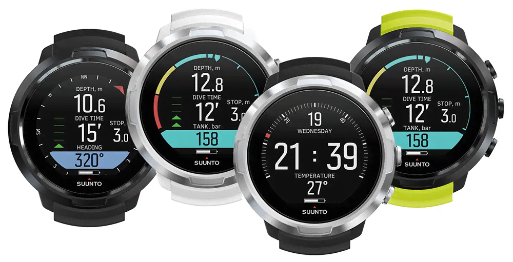 Компьютер Suunto D5 WHITE (часы, декомпрессиметр, с интерфейсом USB)-3