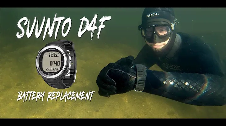 Suunto D4f Battery replacement [not really] + field test