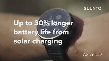 Suunto Vertical - solar charging • Watchard.com