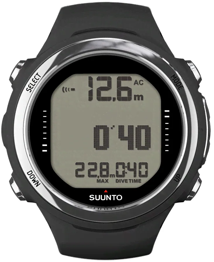 Часы/компьютер для погружений Suunto D4F Black SS023198000