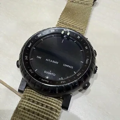 SUUNTO Core All Black Military Mens S10-0